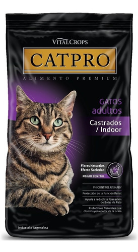 Alimento Catpro Premium Castrados/indoor Para Gato Adulto Sabor Mix En Bolsa De 1 kg