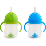 Vaso Con Popote Munchkin Click Lock 207ml 2 Pack