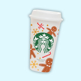 Vaso Starbucks Galleta De Jengibre