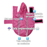 Impermeable Chamarra Térmica Ajustable C/ Reflejante Y Gorro