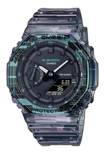 Reloj Casio G-shock Glitch Edition Ga-2100nn-1a 