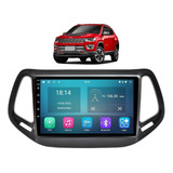Multimidia Jeep Compass 2017-2021 Android 13 Carplay 2gb