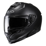 Casco I71 Solido Neg Mate Hjc Motociclista Original  