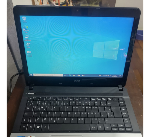 Notebook Acer Aspire E-431-2896  I5 3210m 2,5gh Ssd 120 6gb 