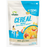 Cereal Matinal Sem Glúten Zero Adição De Açúcar Vitalin 200g