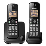 Teléfono Inalámbrico Panasonic Kx-tgc352b 2 Auricular -negro
