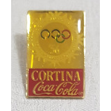 Pin Coca Cola Cortina Olimpiadas Invierno 56 Coleccion G15