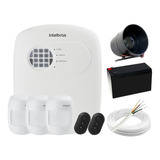 Kit Alarme Residencial Comercial Intelbras 3 Sensores C/ App