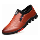 Zapatos De Cuero Antideslizantes Para Hombre.