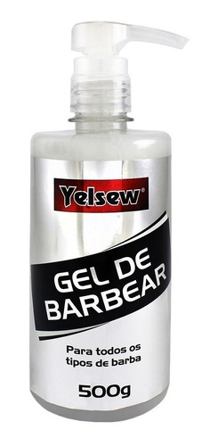 6 Unidades Gel De Barbear Shaving Yelsew 500g