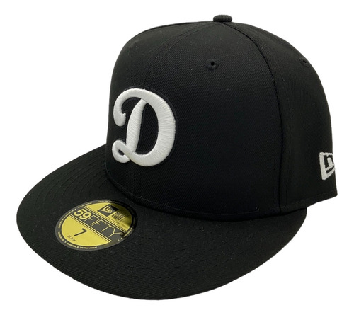 Los Angeles Dodgers Black & White 59fifty Cerrada