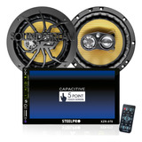 Kit Autoestereo Xzr-070 + Par De Bocinas Pro-650 Soundstream