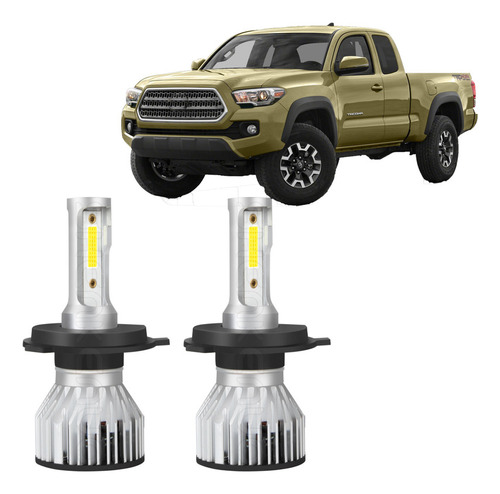 Bombillas De Faro Hi/lo Beam Para Toyota Tacoma 1997-2004