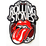Parche Ropa Rock Rolling Stone Pega Con Plancha C/u