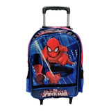 Mochila Homem Aranha Bolsa Infantil Spiderman Rodinhas Aula