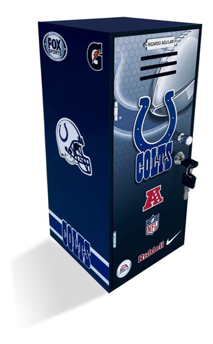 Indianapolis Colts Futbol Americano Casillero Placa Personal