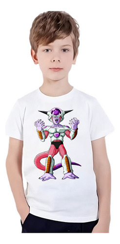 Playera Unisex Niños Dragon Ball 19 Freezer