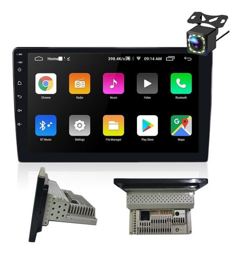 Estéreo Para Auto 1 Din Wifi Gps Android 9.1 De 9 Pulgadas