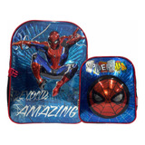 Mochila Spiderman Hombre Araña Lonchera Original Marca Ruz