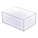 Caja Organizadora Acrilico Pedreria Decoracion Para Uñas 72