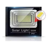 Luz Led Reflectora Solar Superpotente De 500 W Para Exterior