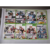 Paquete De Juegos De Madden Nfl Xbox 360