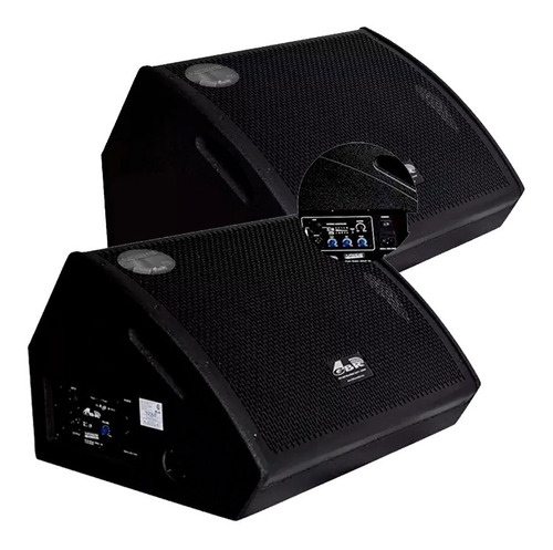 Combo Gbr X 2 Monitor Activo Y Pasivo Woofer 15 Array 700