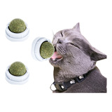 X3 Catnip Hierba Gatera Catnip Gato Bola Adhesiva Juguete Color Blanco Bola De Catnip Merienda Para Gatos Hierba Gatera Licking