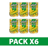 Pack X 6 Und Maiz Dulce Enlatado Sele - Kg a $7983