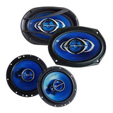 Kit Fácil Falante Hurricane 6 + 6x9 280w Rms Prático Som