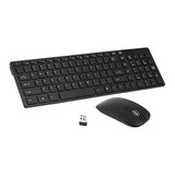 Kit Teclado E Mouse Slim Sem Fio