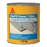 Sikafill 7 Power Impermeabilizante Acrílico Cubierta 1kg Color Gris