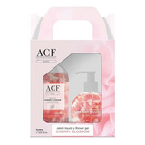 Set Petals Cherry Blossom Jabon Liquido + Shower Gel Acf - Dosificador