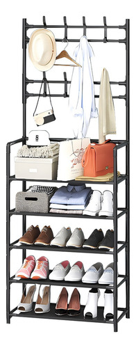 Organizador Closet Zapatera Perchero Mueble De Ropa 5 Nivele