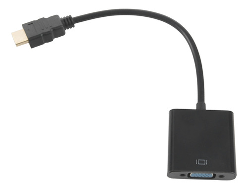 Hdmi A Vga De 1080p Con Adaptador De Convertidor De Audio Us