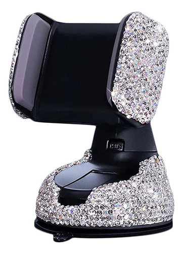 Bling Car Phone Holder, Suncaraccl 360  Ajustable Crystal