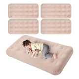 Geetery 4 Piezas De Cama Inflable Para Ninos, Plegable, Como