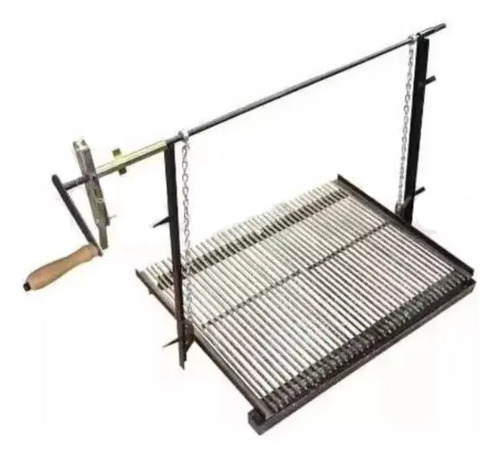 Herraje De Parrilla Emparrillado Enlozado En Hierro 115 X 60