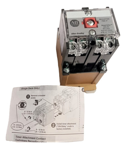 Allen Bradley 700-pk400a1 Relevador De Control Tipo Pk