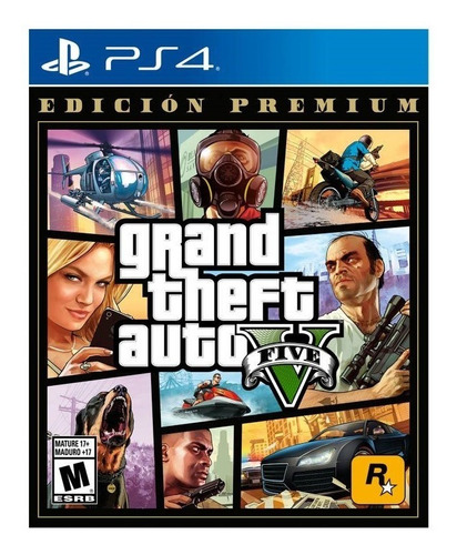 Gta V Premium Edition Ps4 // Físico - Sellado // Mathogames