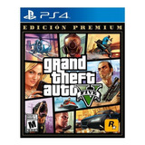 Gta V Premium Edition Ps4 // Físico - Sellado // Mathogames