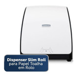 Dispensador De Toallas De Papel Mod Slim Roll