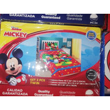 Set De Sábanas Mickey Mouse Plaza Y Media 1.5 Plz