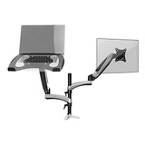 Soporte Doble Para Monitor Y Laptop De 15-27 Pulgadas