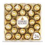 Caja De Regalo De Caramelos De Chocolate Ferrero Rocher 24x3