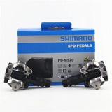 Pedales Automaticos Spd Shimano Pd-m520 Mtb Xc Pinta Pedal