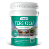 Impermeabilizante Techos Fibrado Tersitech 10 Lts - Deacero Acabado Mate Color Blanco