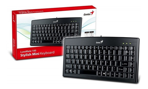 Teclado Usb Genius Luxemate 100 Stylish Mini Keyboard 