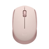 Logitech M170, Mouse Inalámbrico Cómodo Y Portátil, Rosado