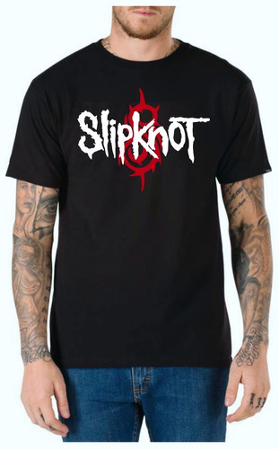 Remera Slipknot - Logo - Rock - Full Vinil